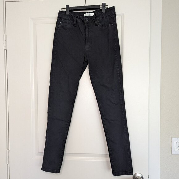 KanCan High Rise Skinny 9/28 Black | Grunge | Emo | Goth - Picture 1 of 7